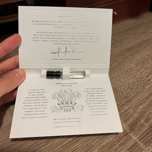 Creed Aventus Sample w/ Card